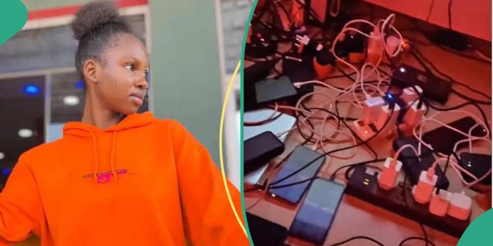 Lady shares condition of student's room after getting a generator