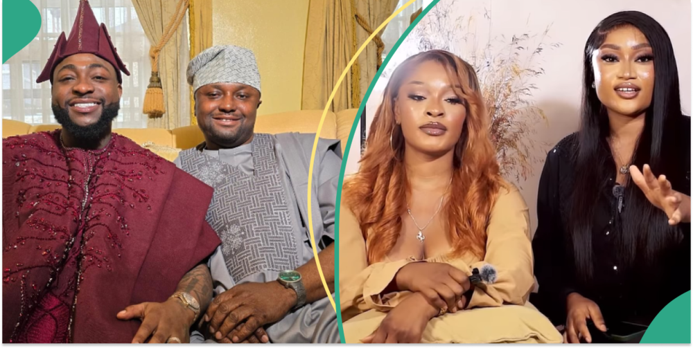 Isreal DMW and Davido, Isreal DMW's ex-wife and friend Ginika