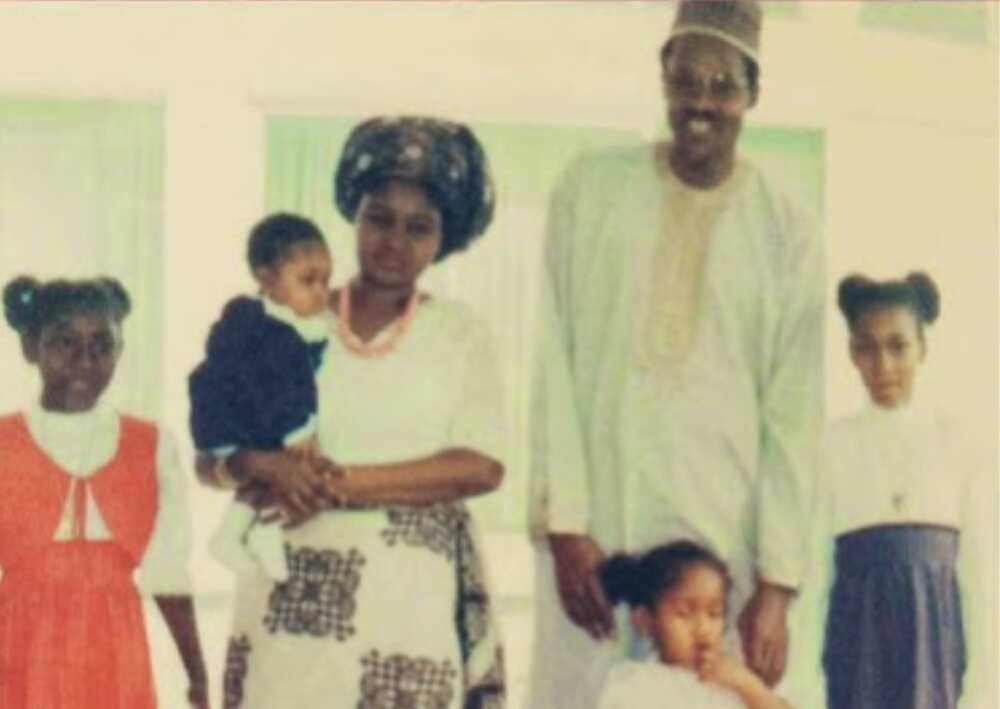 7 Adorable Throwback Photos of President Muhammadu Buhari as Young Man who Loved His Family and Job