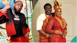 Fans unearth old comments of Davido about Mercy Johnson and her husband amid witchcraft claims