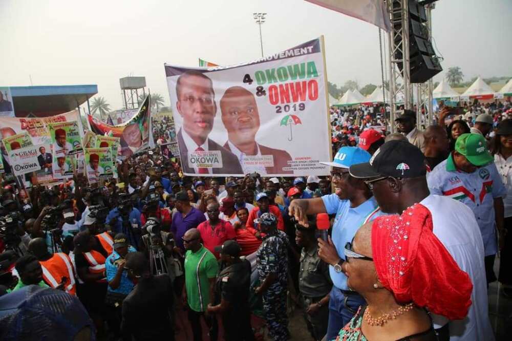 2019 polls: Translate massive turnout at PDP campaign rallies to votes, Okowa urges Deltans