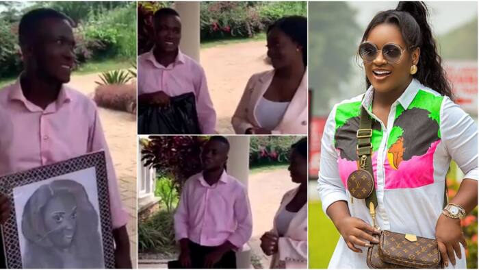 Jackie Appiah 'bounces' fan who came from Kumasi to propose after 'stalking' her for 6 months