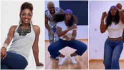 "This intimidation don too much": 51-year-old Kate Henshaw's energetic dance video leaves netizens talking