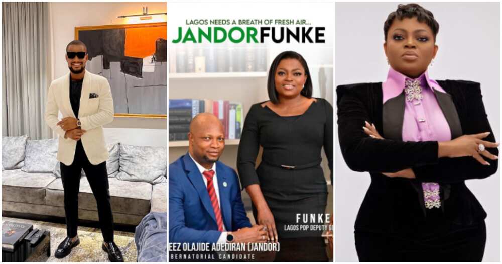 Beryl TV b6035dfb9125c27c “She’s a Good Actress but Not a Good Leader”: Fans Slam Alexx Ekubo as He Drums up Support for Funke Akindele 