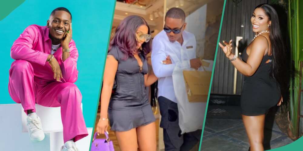 Timini stirs dating rumour astir  himself and Mercy Eke.