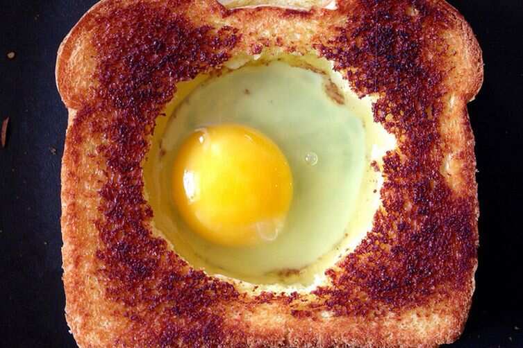 Grilled Cheese Egg