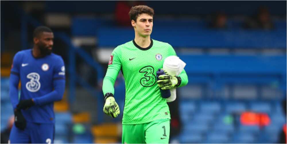 Morcambe urged players to shoot when they get close to Kepa