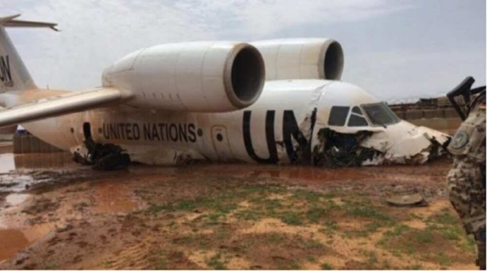 Yanzu-yanzu: Jirgin UN ya yi hatsari a Mali