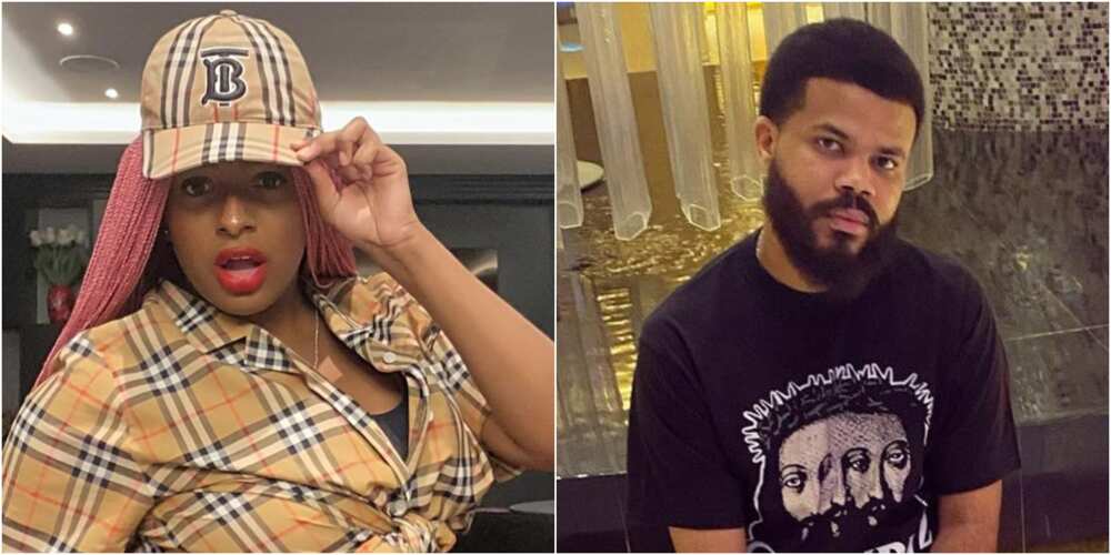 DJ Cuppy and ex-boyfriend Asa Asika