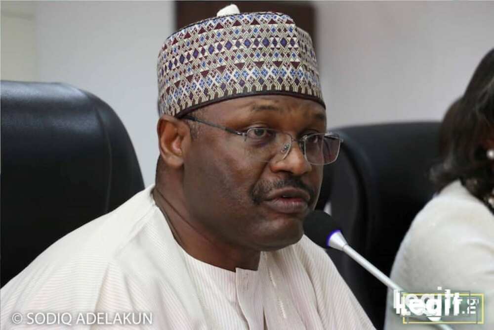 Shugaban hukumar INEC, Farfesa Mahmood Yakubu