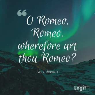 Key Romeo and Juliet quotes about love Legit.ng