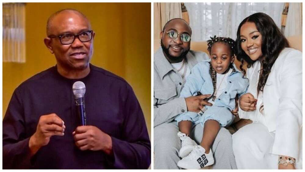 Peter Obi, Chioma Rowland, David Adeleke, Davido, Ifeanyi Adeleke Peter Obi, Chioma Rowland, David Adeleke, Davido, Ifeanyi Adeleke