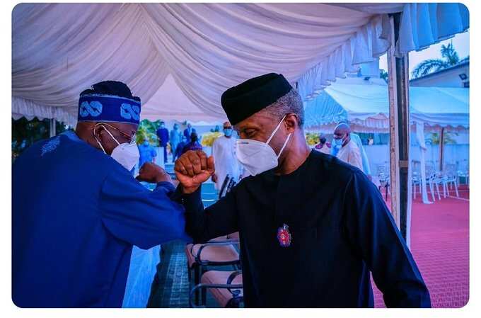 A Nigerian journalist ask Osinbajo to contest against Tinubu