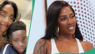 Tiwa Savage’s son Jamil shares how he feels about those crushing on his mum, video trends