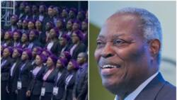 Pastor Kumuyi of Deeper Life Bible Church speaks on female choir members who wore jacket to sing at crusade