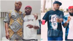 Davido should be wary of this guy: Reactions as Isreal DMW says he'd rather die than let a bullet hit singer