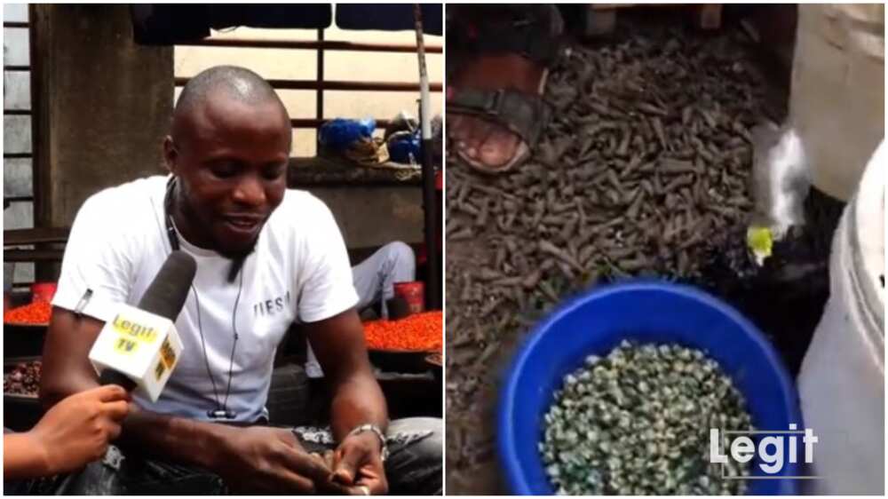 Women make makes jokes about me in the market - Nigerian man who sells periwinkle