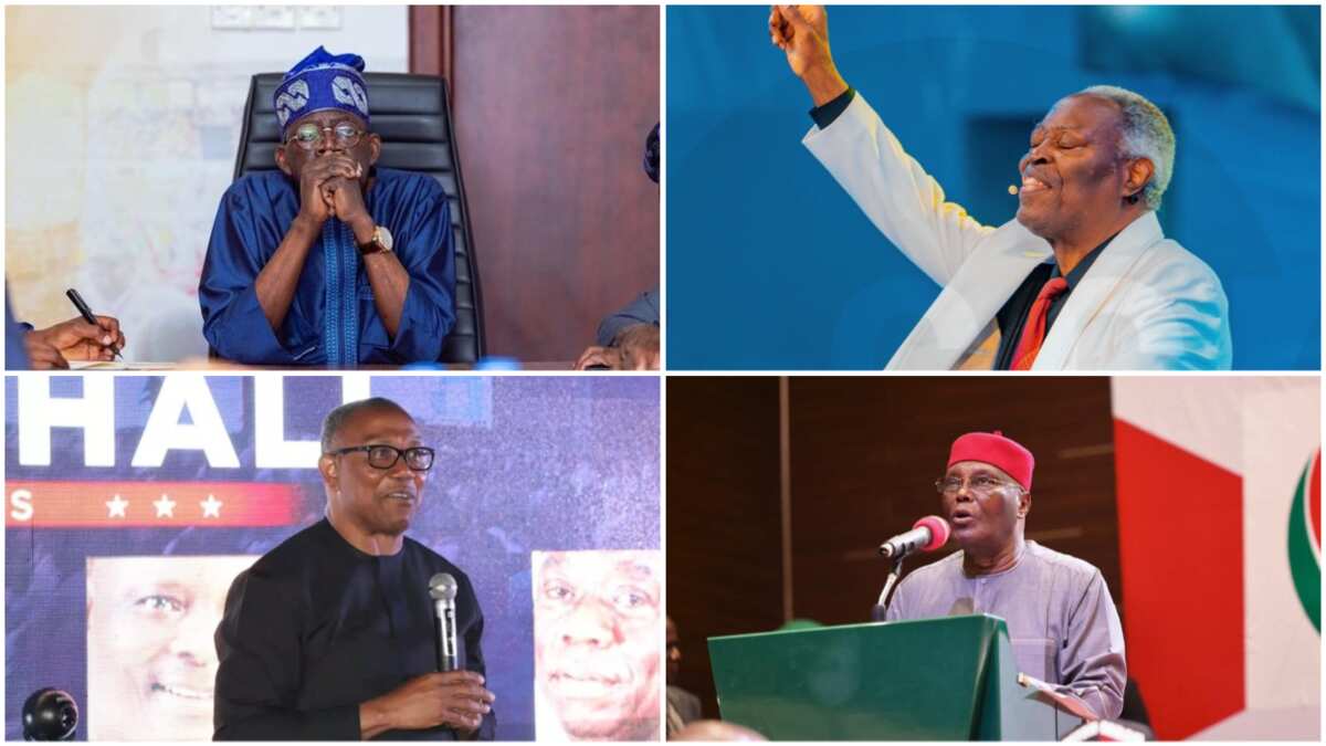 2023 presidency: Pastor Kumuyi speaks on endorsing Tinubu, Atiku, Peter Obi, others