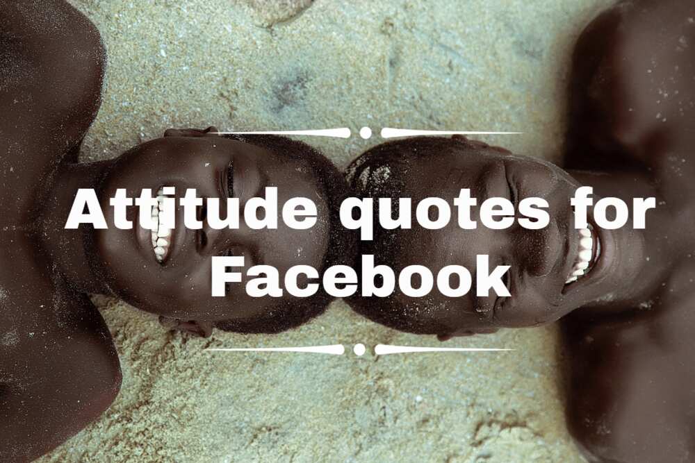 attitude quotes for Facebook