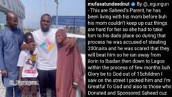 Dan Najeriya Da Ya Shafe Shekaru 6 Yana Gararanba a Titi Ya Samu Tallafin Tafiya UK Karatu, Ya Samu Kyautar Miliyan N2.5