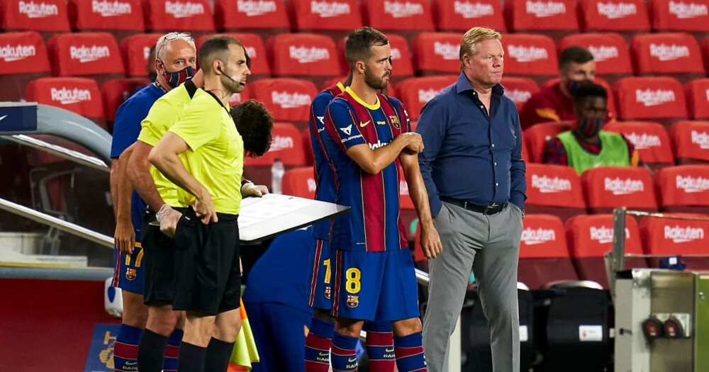 Miralem Pjanic, Koeman Miralem Pjanic, Koeman