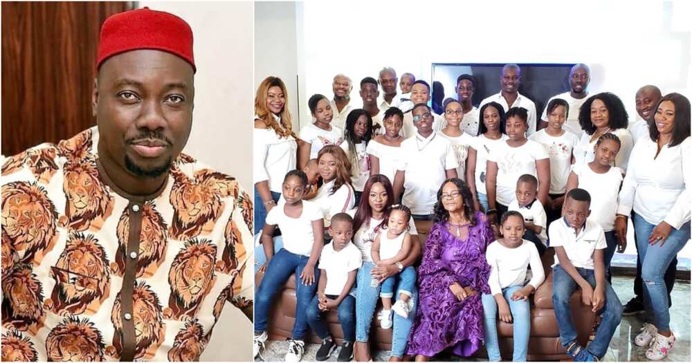 Obi Cubana's Mum Turns 78, She Has 5 Children And 21 Grandkids