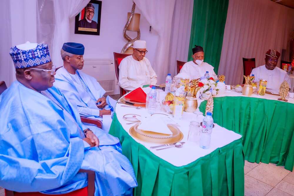 Buhari, Ahmad Lawan, Consensus APC Candidate