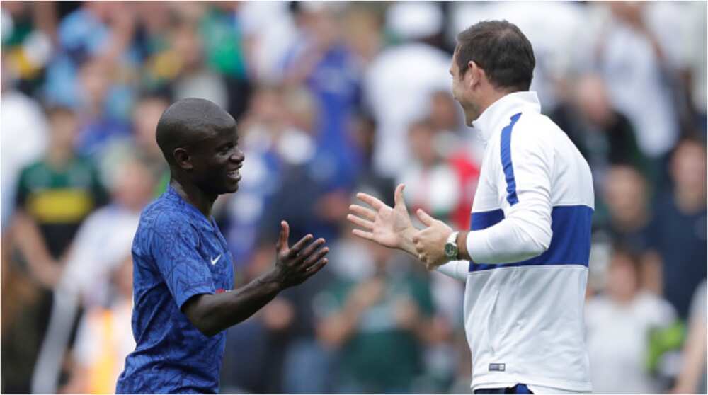 N'golo Kante: Lampard says Chelsea star is going nowhere