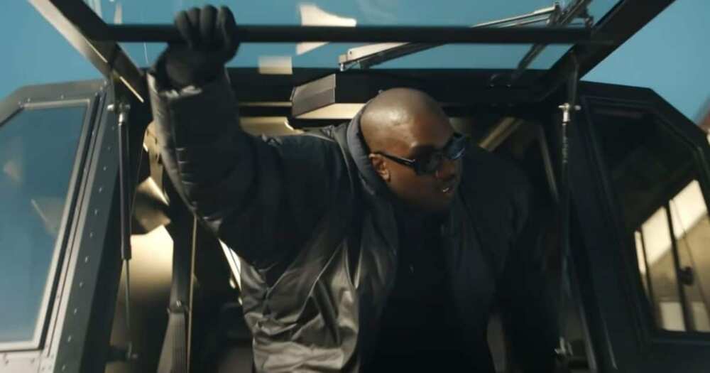 What on earth was Kanye West driving in the Mcdonald's Super Bowl ad