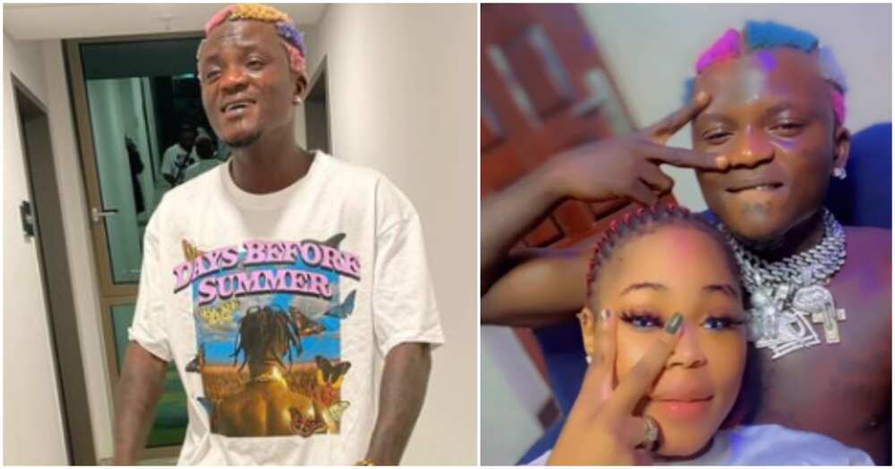 Nigerian singer Portable and his wife Nigerian singer Portable and his wife