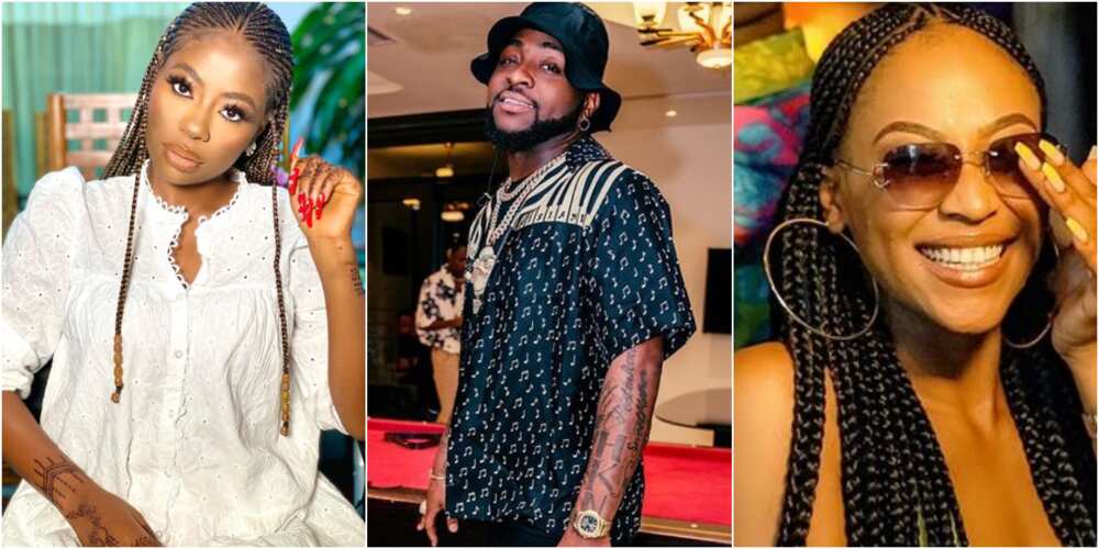 Sophia Momodu, Davido, and Amanda