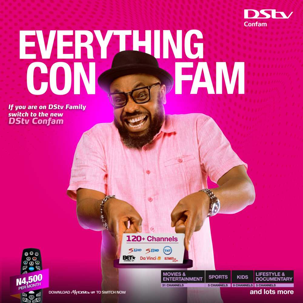 New packages now available - DStv Confam and DStv Yanga