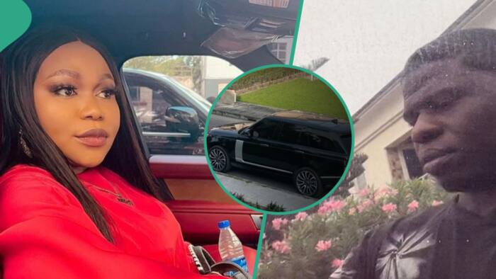 Ruth Kadiri rejoices as she recovers Range Rover stolen by her worker, thanks the police, others