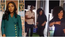 Christmas Day: Chioma Akpotha shares sweet video of Rita Dominic and hubby dancing as they host friends