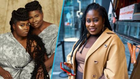 Lydia Forson's mum turns 72, looks young and vibrant in video: "Sweet 16"
