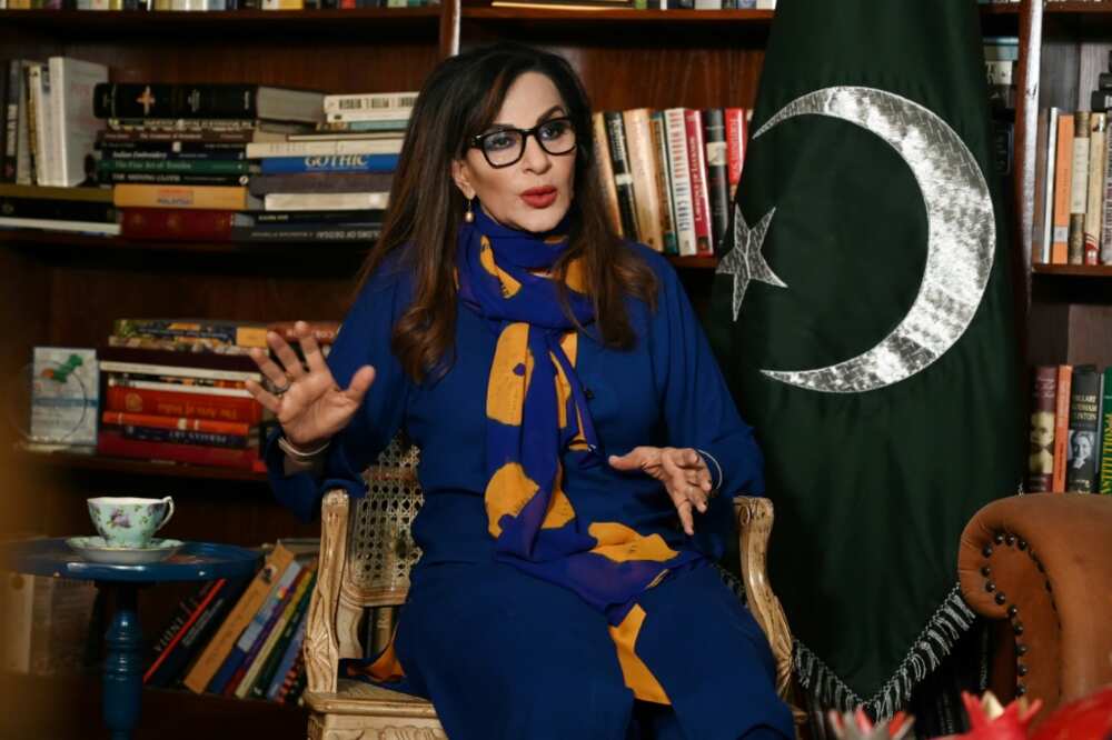 Pakistan Climate Change Minister Sherry Rehman said a third of the country was under water as a result of flooding caused by monsoon rains Pakistan Climate Change Minister Sherry Rehman said a third of the country was under water as a result of flooding caused by monsoon rains