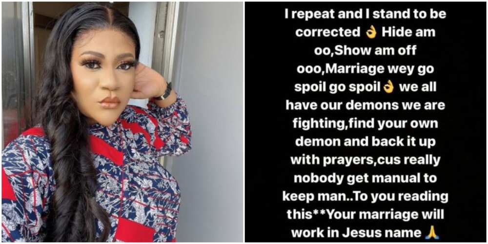 Nkechi Blessing Gives Relationship Advice, Says There’s No Manual to Keep a Man