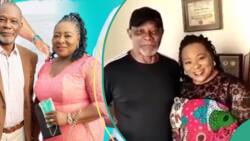Nollywood actors Gloria and Norbert Young share sweet nostalgic moment at event, video melts hearts