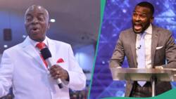 Breaking: Bishop Oyedepo reportedly grants son Pastor Isaac permission to start new church