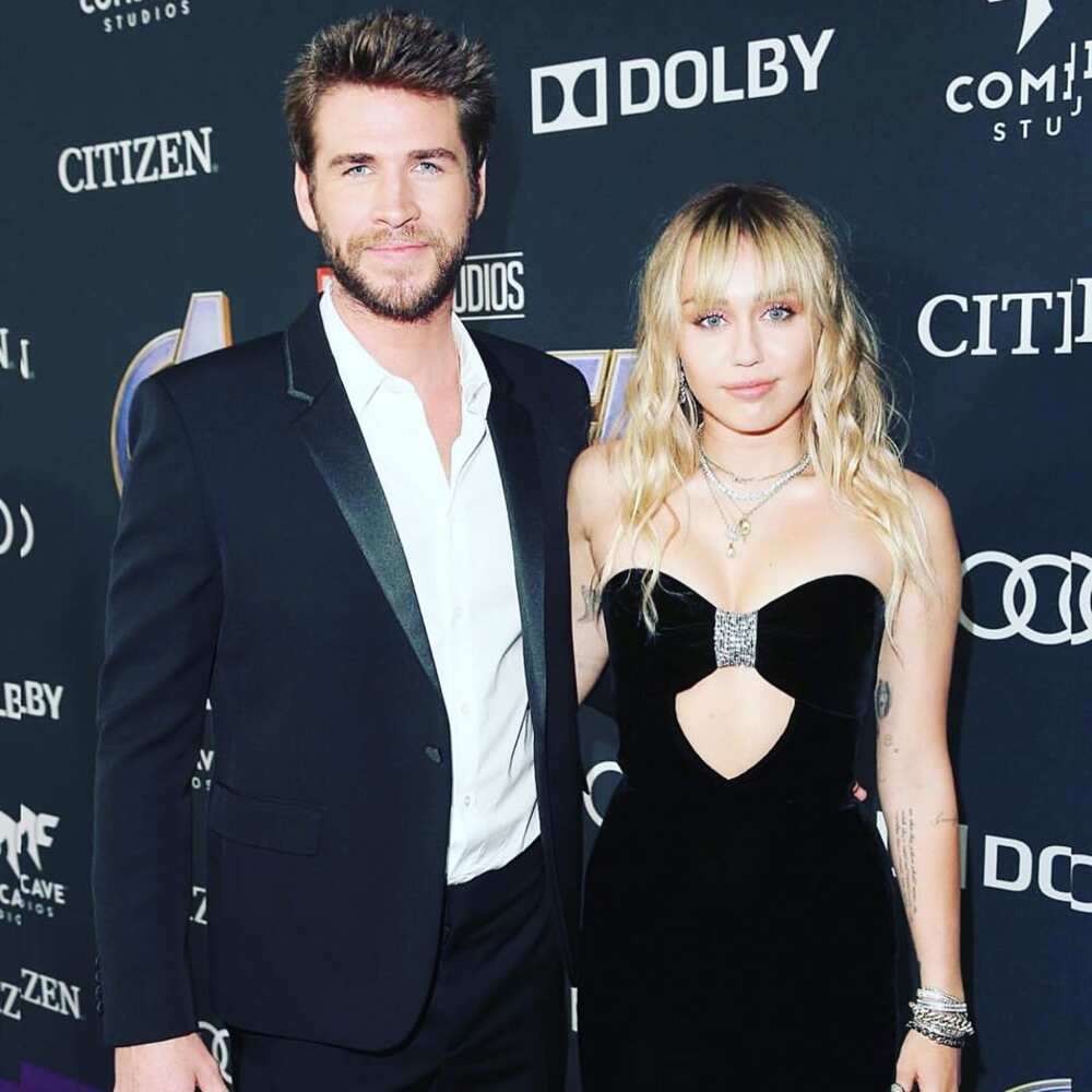 Miley Cyrus and Liam Hemswoth