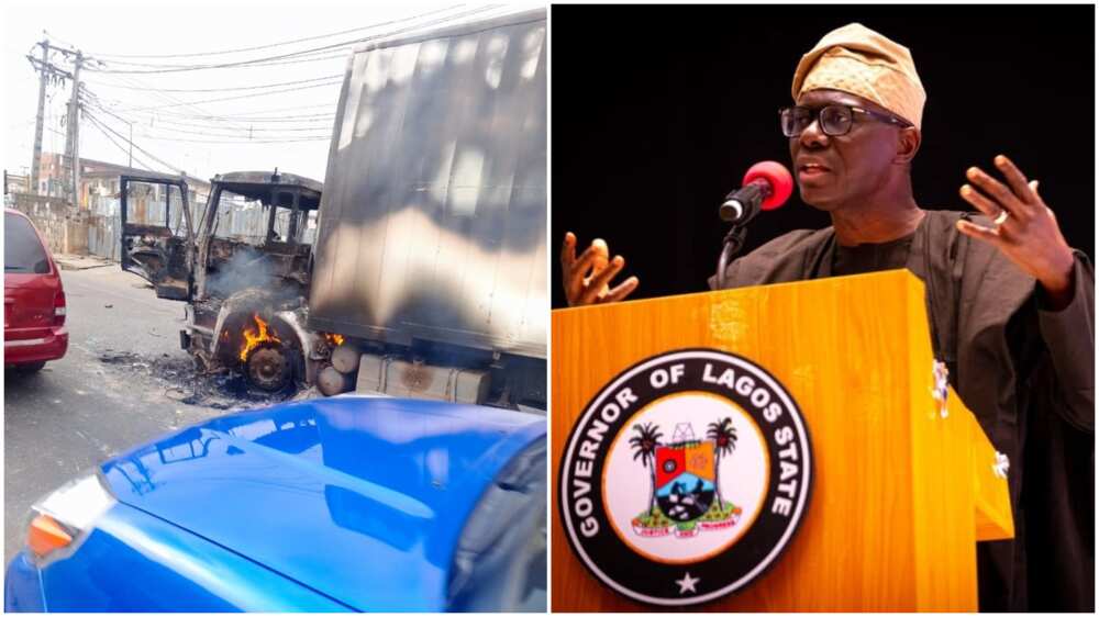 Lagos Truck Accident: Sanwo-Olu Reacts, Shuts School Down
