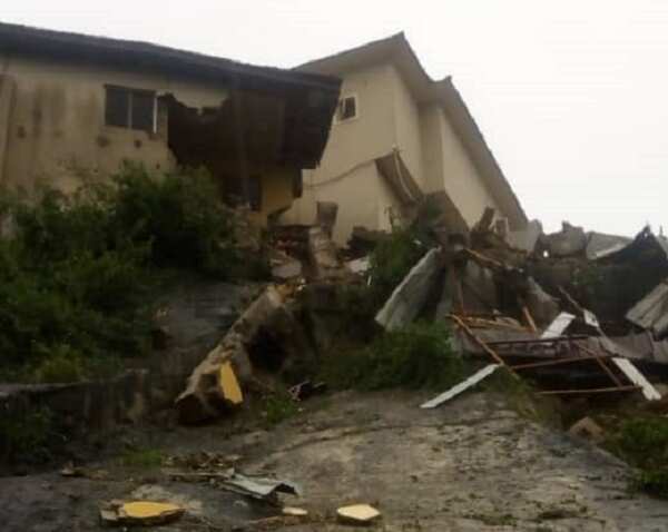 Mother, 3 children killed as building collapses in Lagos