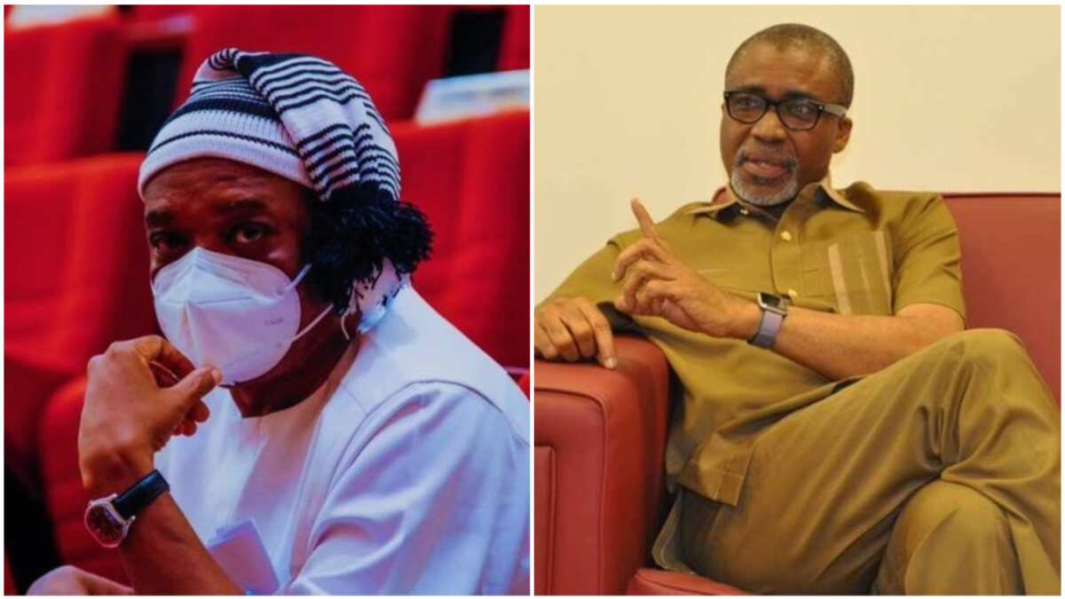 If you picked me from gutter, why are you still in the gutter? - Abaribe fires back at Senator Kalu