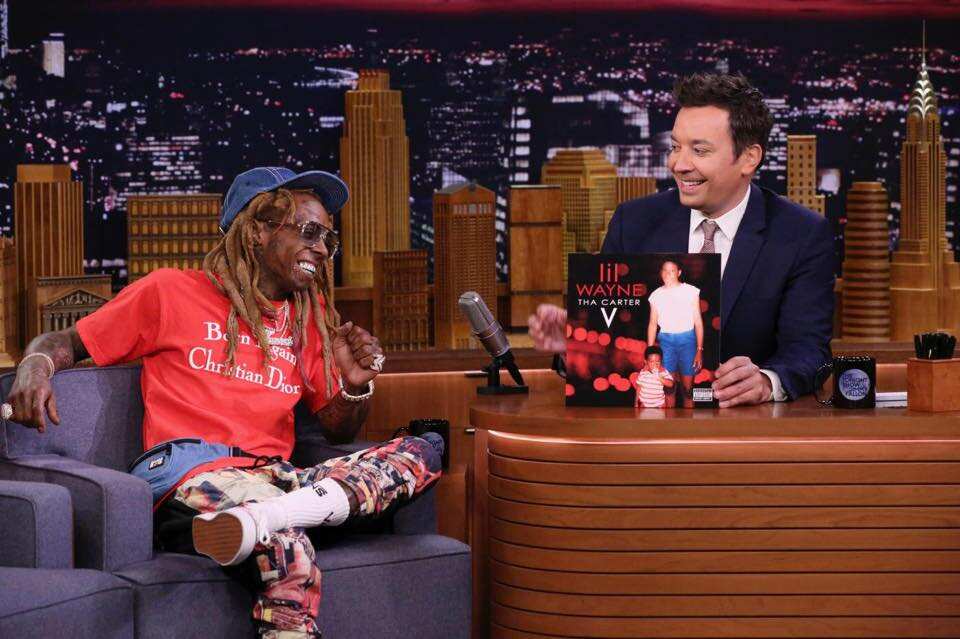 Lil Wayne at Jimmy Fallon Show