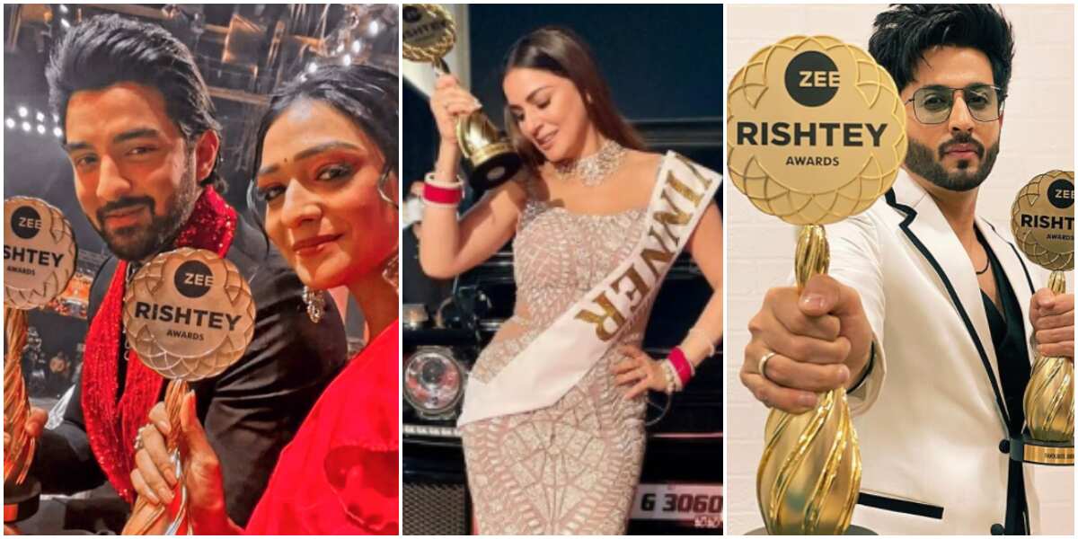 Bollywood Stars Preeta, Karan, and Others Win Big at Zee Rishtey Awards ...