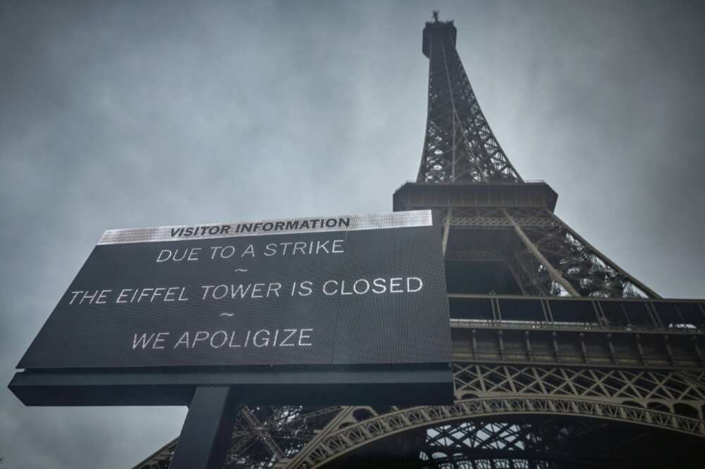 La grève a commencé lundi pour protester contre la manière dont le monument est géré financièrement.