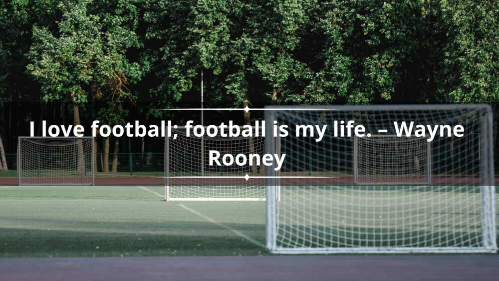 Quotes on football love