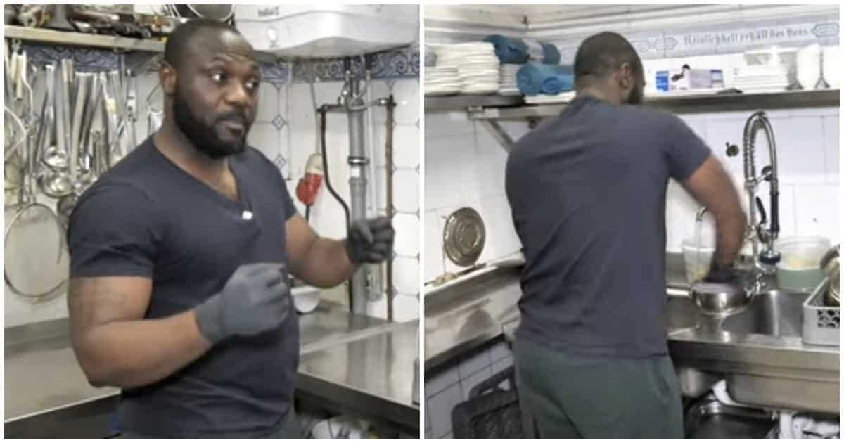 Mann aus Ghana, der in Deutschland als Tellerwäscher arbeitet, verdient 870.000 N$