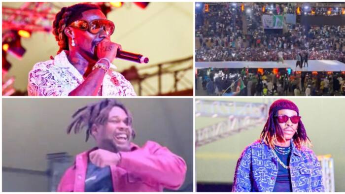 Renewed Hope Concert: Videos surface as Timaya, Asake, others perform for huge crowd