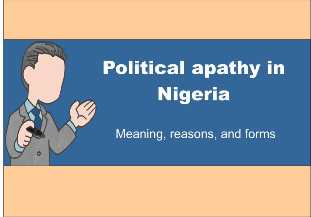 forms of political apathy